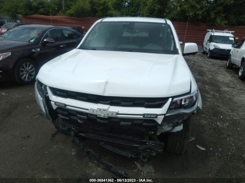 2022 CHEVROLET COLORADO 4WD LT - 1GCHTCEA4N1150191