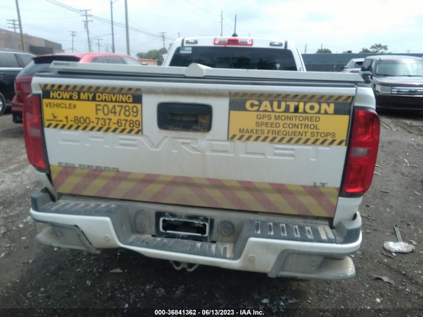 2022 CHEVROLET COLORADO 4WD LT - 1GCHTCEA4N1150191