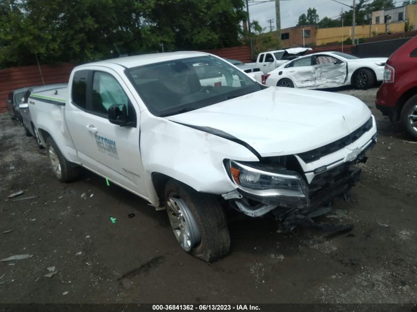 2022 CHEVROLET COLORADO 4WD LT - 1GCHTCEA4N1150191