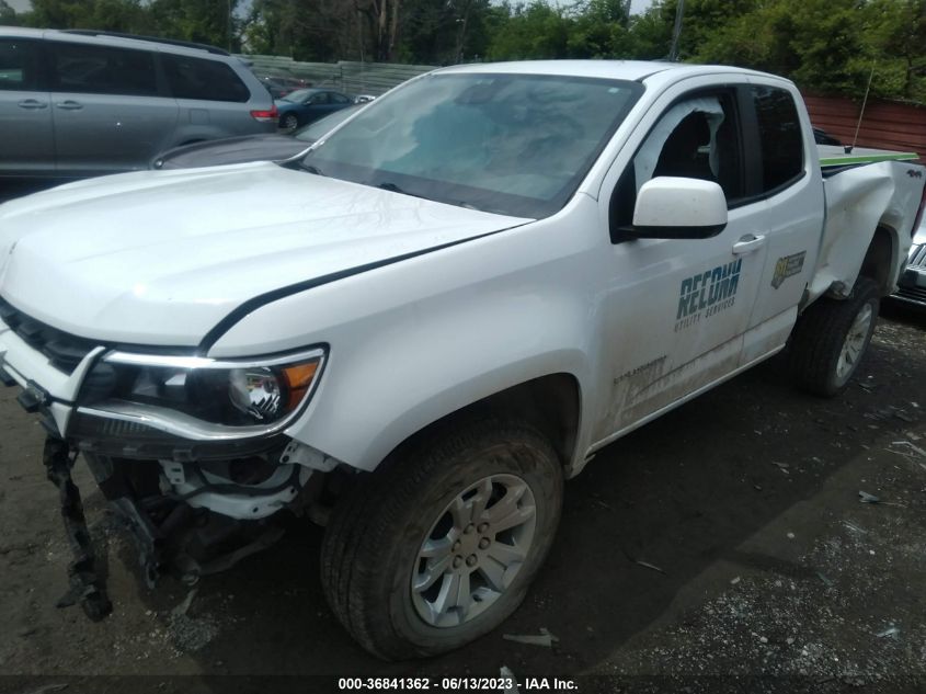 2022 CHEVROLET COLORADO 4WD LT - 1GCHTCEA4N1150191