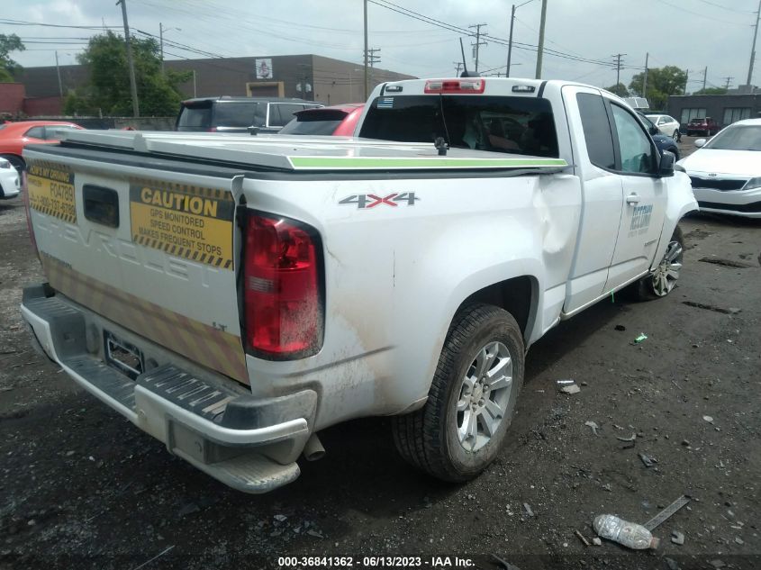 2022 CHEVROLET COLORADO 4WD LT - 1GCHTCEA4N1150191