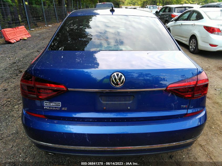 2017 VOLKSWAGEN PASSAT 1.8T SE W/TECHNOLOGY - 1VWGT7A34HC072768