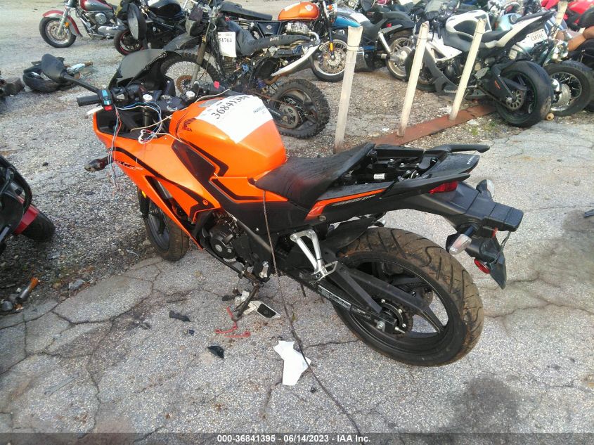 2016 HONDA CBR300 RA - MLHNC5159G5200101