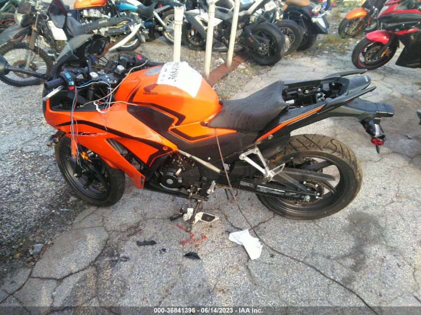 2016 HONDA CBR300 RA - MLHNC5159G5200101