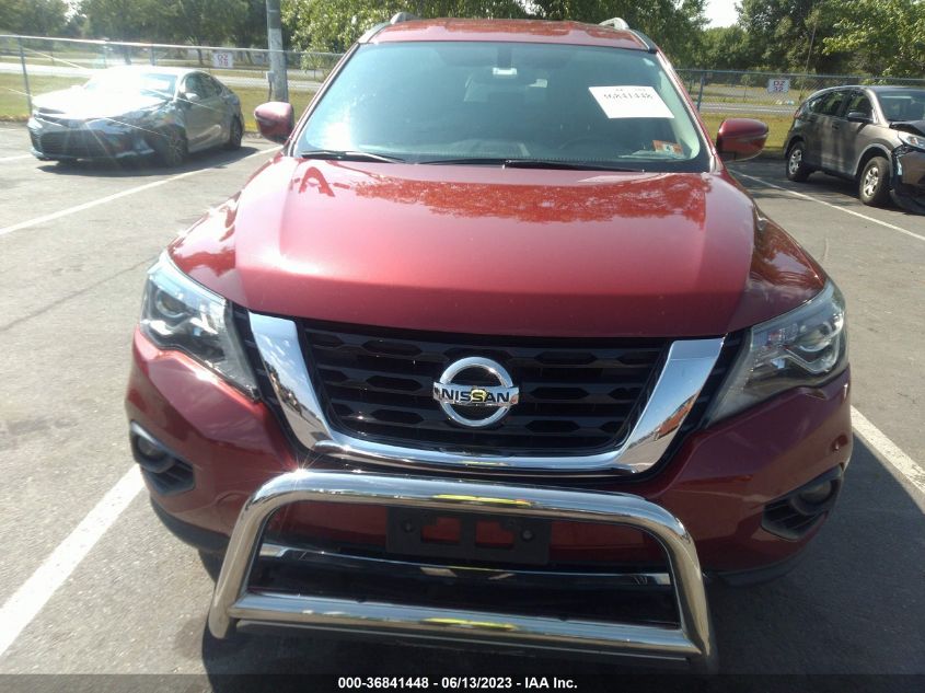 2017 NISSAN PATHFINDER SV - 5N1DR2MM6HC643197