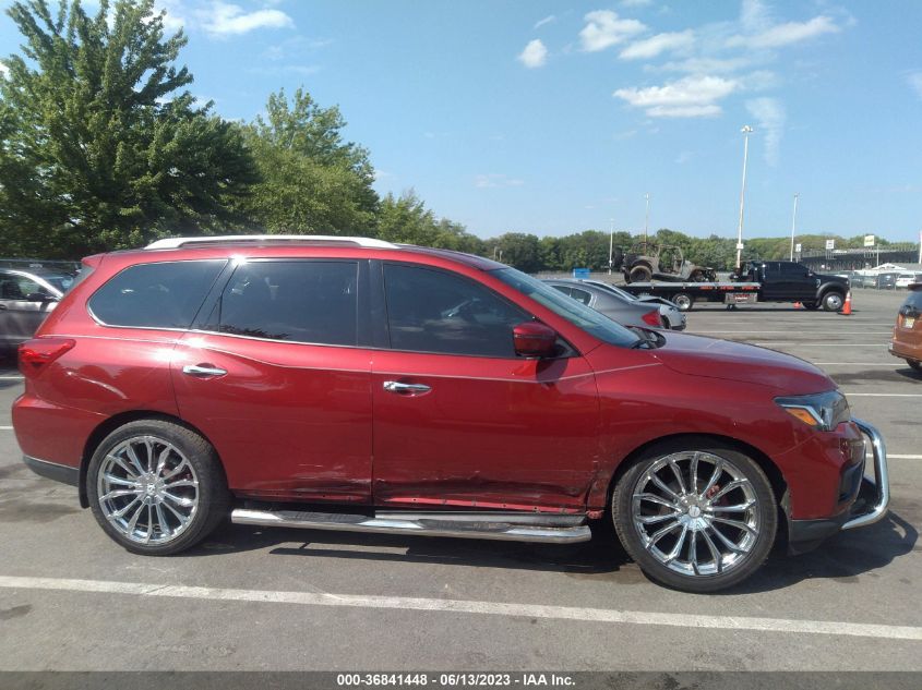 2017 NISSAN PATHFINDER SV - 5N1DR2MM6HC643197
