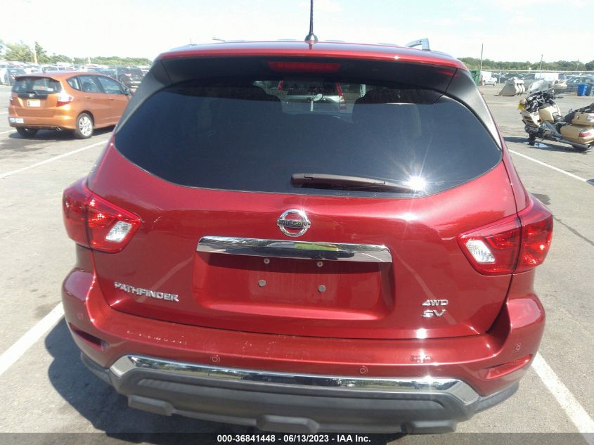 2017 NISSAN PATHFINDER SV - 5N1DR2MM6HC643197