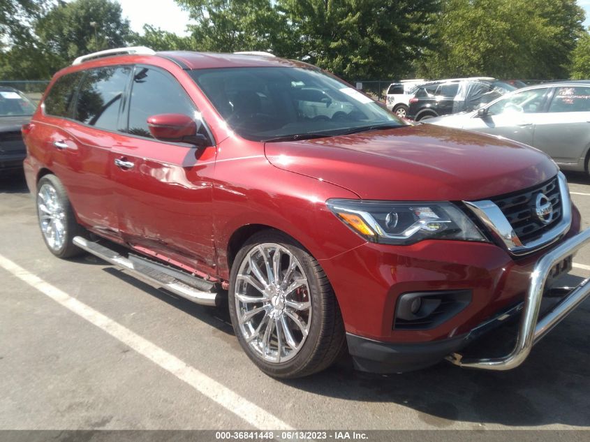 2017 NISSAN PATHFINDER SV - 5N1DR2MM6HC643197