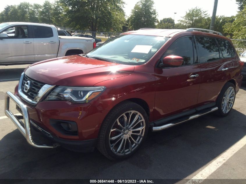 2017 NISSAN PATHFINDER SV - 5N1DR2MM6HC643197