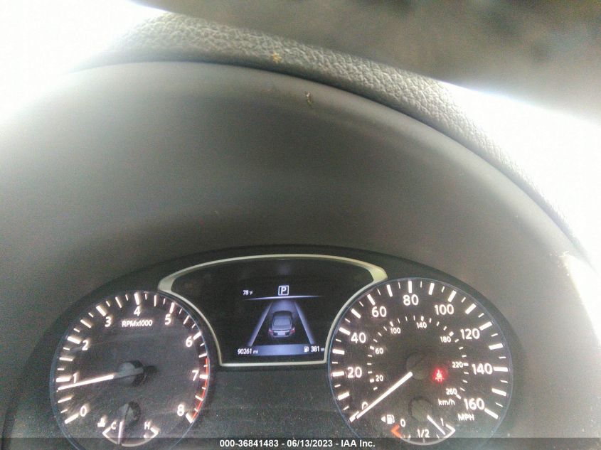 2017 NISSAN ALTIMA 2.5/S/SV/SL/SR - 1N4ALCAP2HC291996
