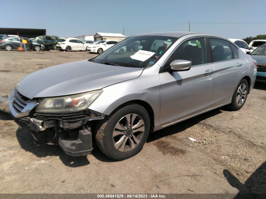 2014 HONDA ACCORD SEDAN LX - 1HGCR2F38EA133463