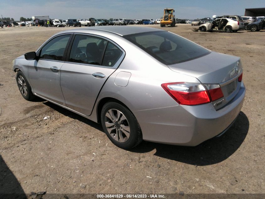 2014 HONDA ACCORD SEDAN LX - 1HGCR2F38EA133463