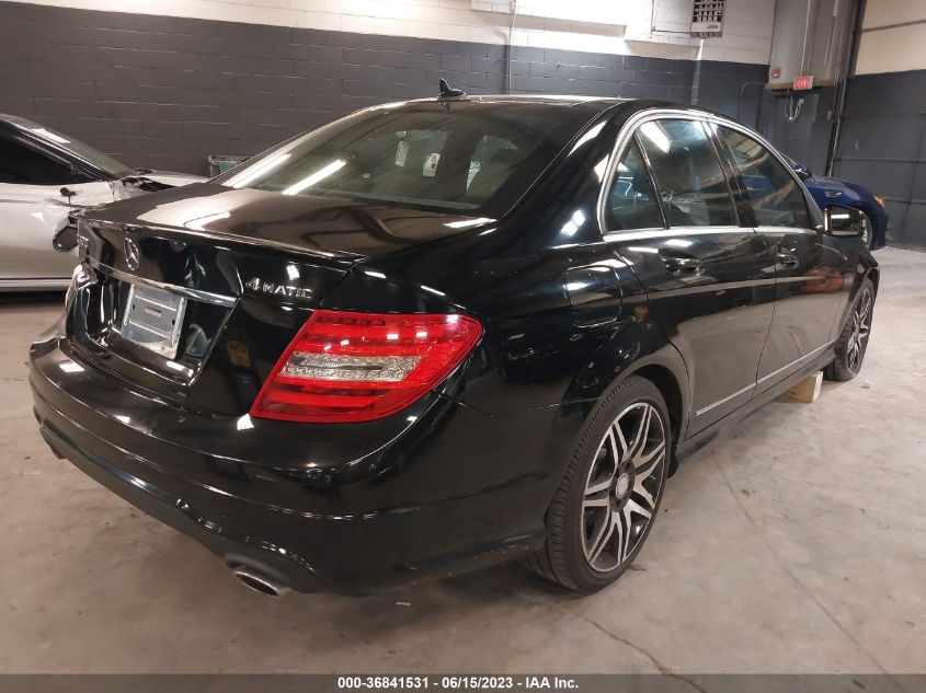 2013 MERCEDES-BENZ C-CLASS C 300 - WDDGF8AB8DR267793