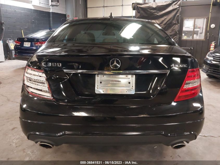 2013 MERCEDES-BENZ C-CLASS C 300 - WDDGF8AB8DR267793