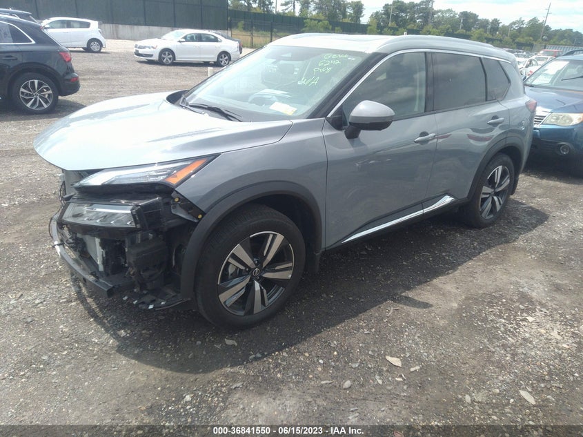 VIN 5N1AT3CB1MC816242 2021 NISSAN ROGUE SL
