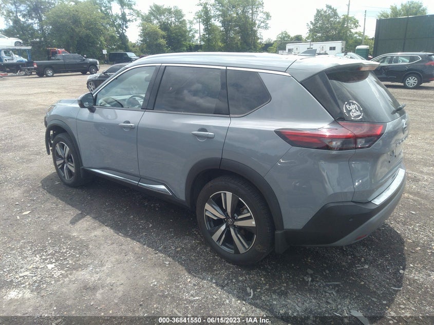 VIN 5N1AT3CB1MC816242 2021 NISSAN ROGUE SL