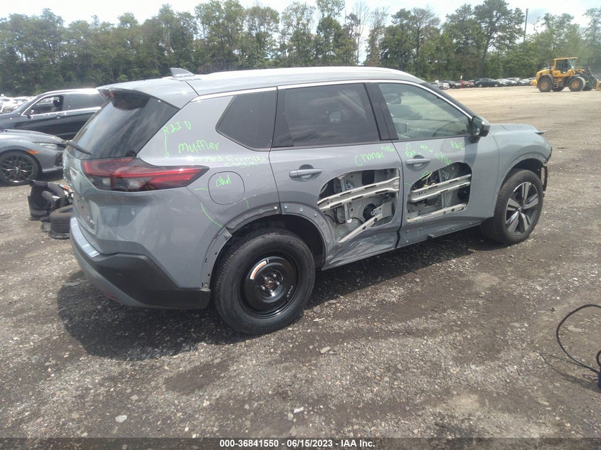 VIN 5N1AT3CB1MC816242 2021 NISSAN ROGUE SL