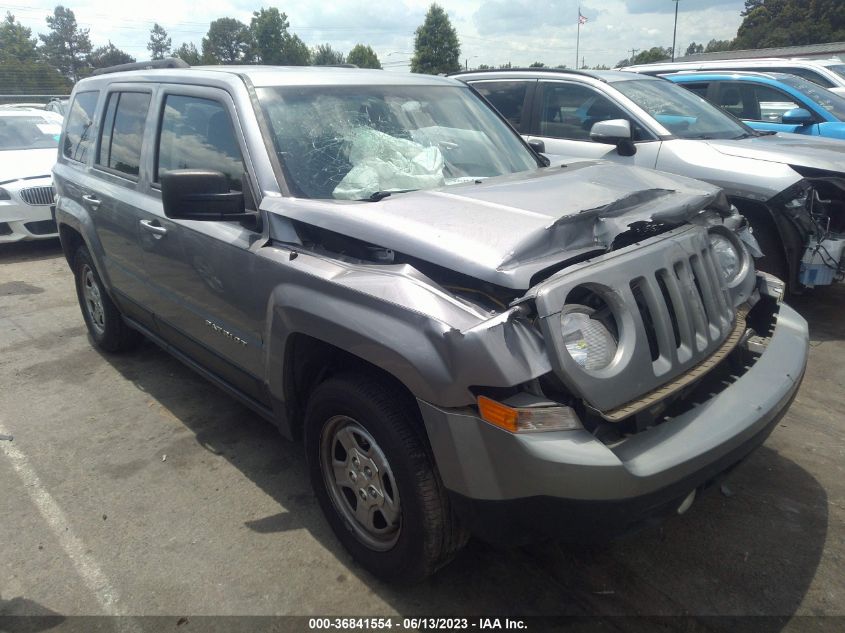2017 JEEP PATRIOT SPORT - 1C4NJPBB2HD201302