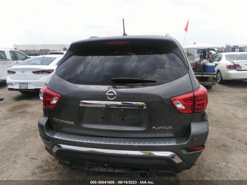 2017 NISSAN PATHFINDER PLATINUM - 5N1DR2MN4HC610059