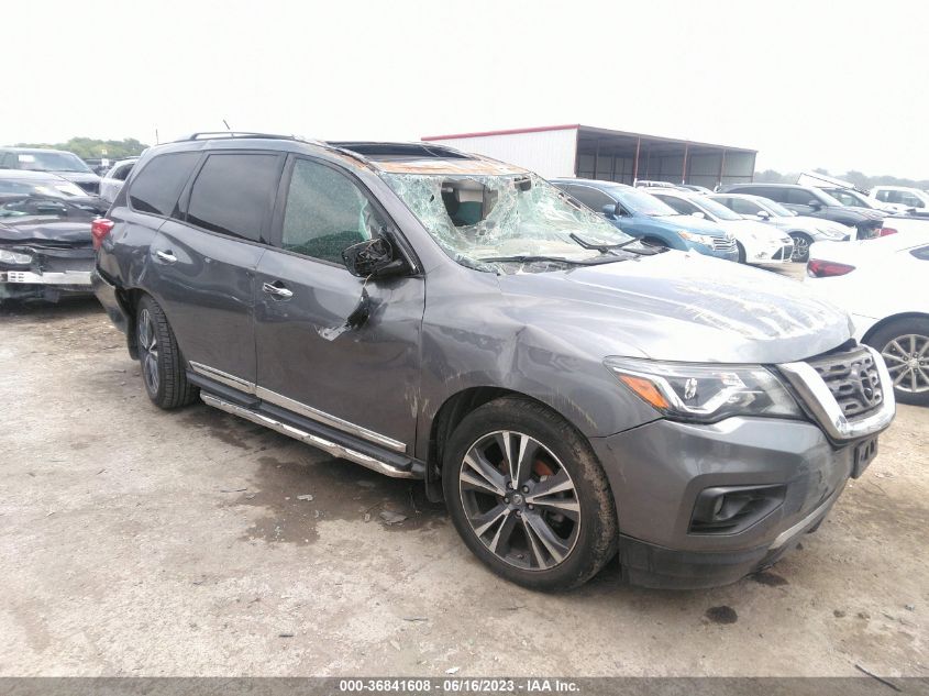 2017 NISSAN PATHFINDER PLATINUM - 5N1DR2MN4HC610059