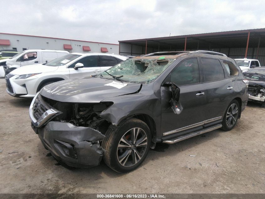 2017 NISSAN PATHFINDER PLATINUM - 5N1DR2MN4HC610059