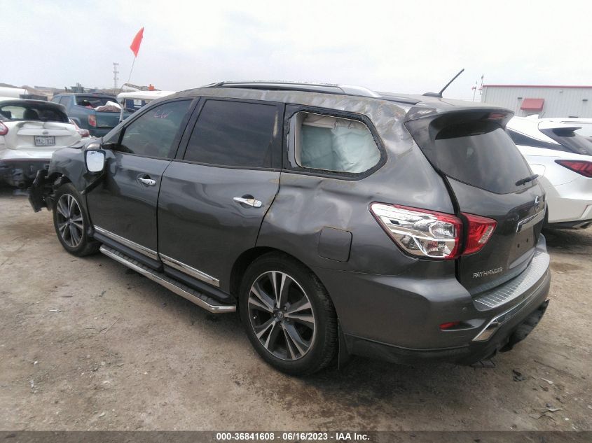 2017 NISSAN PATHFINDER PLATINUM - 5N1DR2MN4HC610059