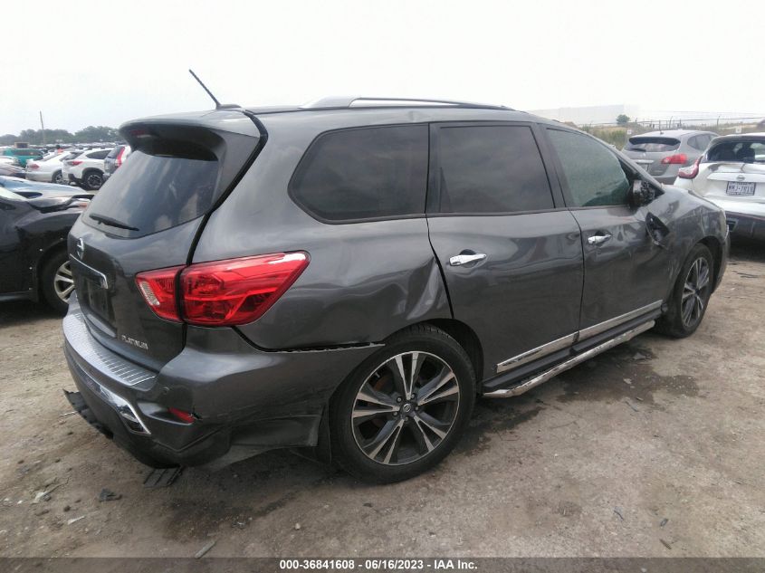 2017 NISSAN PATHFINDER PLATINUM - 5N1DR2MN4HC610059