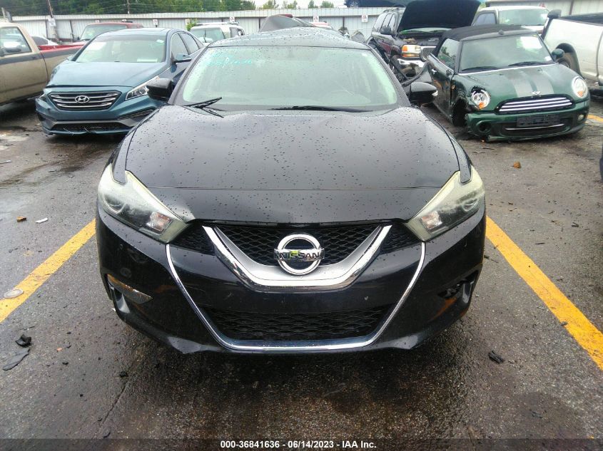 2016 NISSAN MAXIMA 3.5S/SV/SL/SR/PLAT - 1N4AA6AP0GC438385