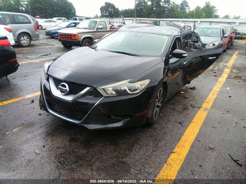 2016 NISSAN MAXIMA 3.5S/SV/SL/SR/PLAT - 1N4AA6AP0GC438385