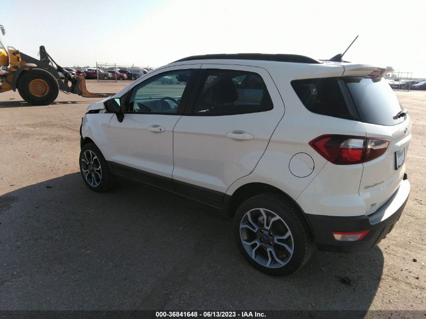 2020 FORD ECOSPORT SES - MAJ6S3JL5LC330353