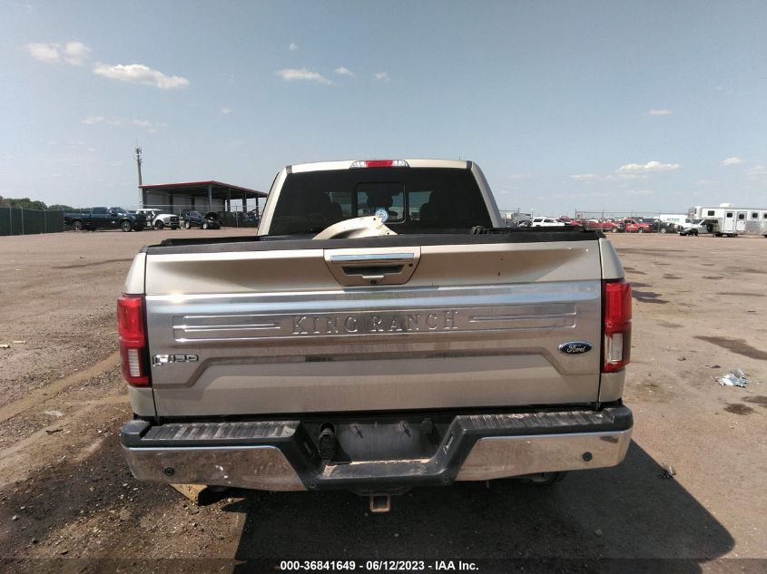 2018 FORD F-150 XL/XLT/LARIAT - 1FTFW1E54JFB91102