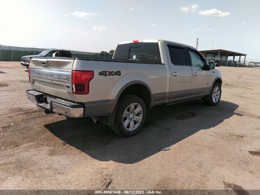 2018 FORD F-150 XL/XLT/LARIAT - 1FTFW1E54JFB91102