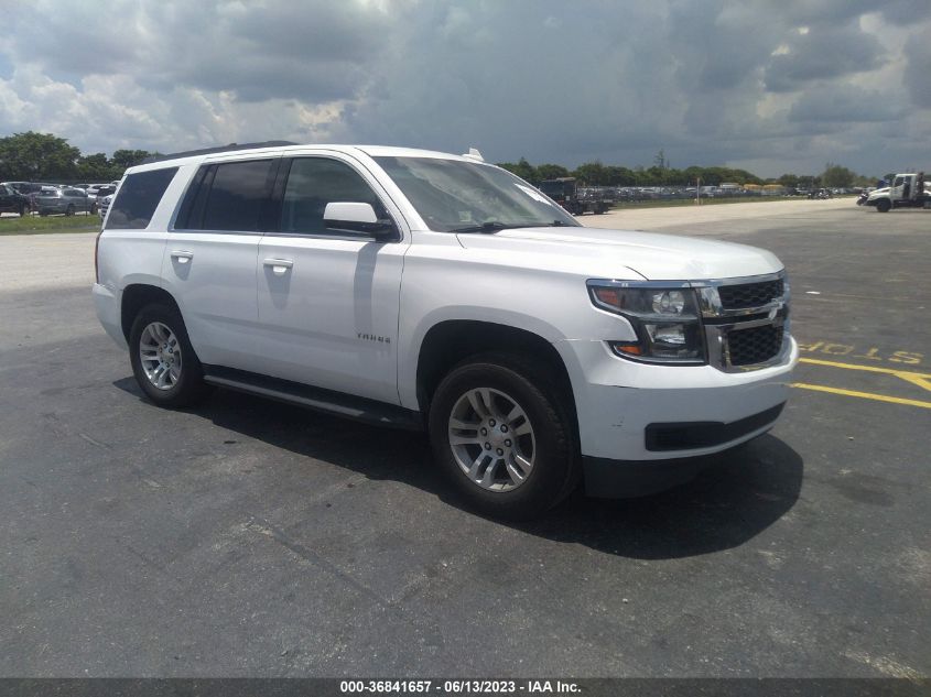 2019 CHEVROLET TAHOE LS - 1GNSCAKCXKR273031