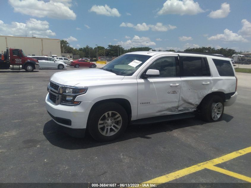 2019 CHEVROLET TAHOE LS - 1GNSCAKCXKR273031