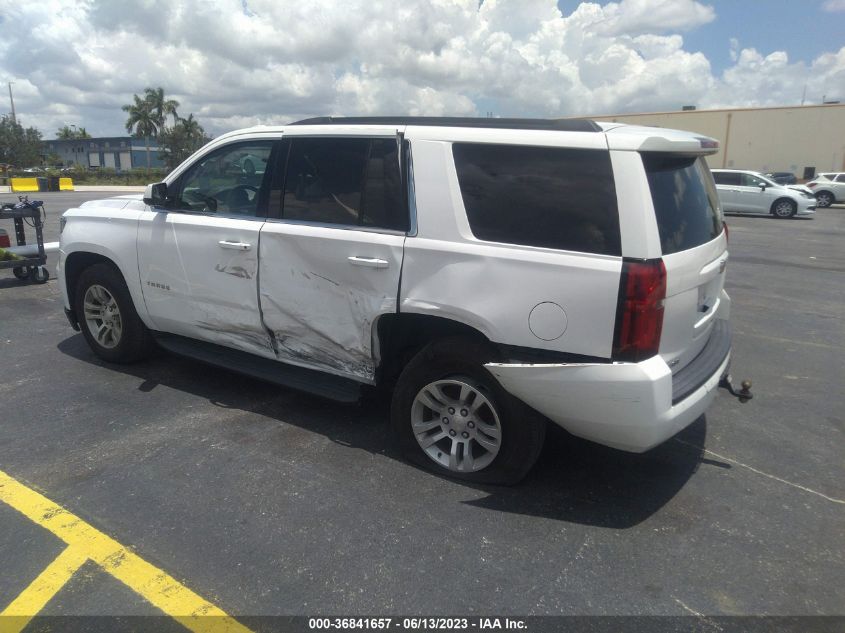 2019 CHEVROLET TAHOE LS - 1GNSCAKCXKR273031