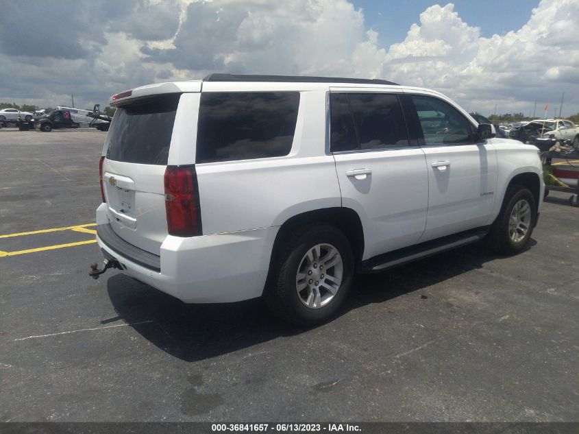 2019 CHEVROLET TAHOE LS - 1GNSCAKCXKR273031