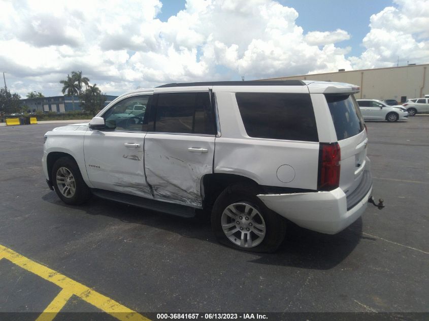 2019 CHEVROLET TAHOE LS - 1GNSCAKCXKR273031