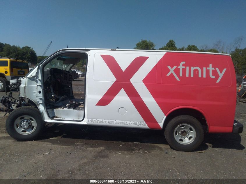 2015 CHEVROLET EXPRESS CARGO VAN - 1GCWGFCF1F1151988