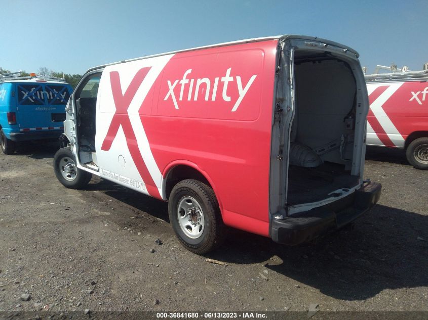 2015 CHEVROLET EXPRESS CARGO VAN - 1GCWGFCF1F1151988