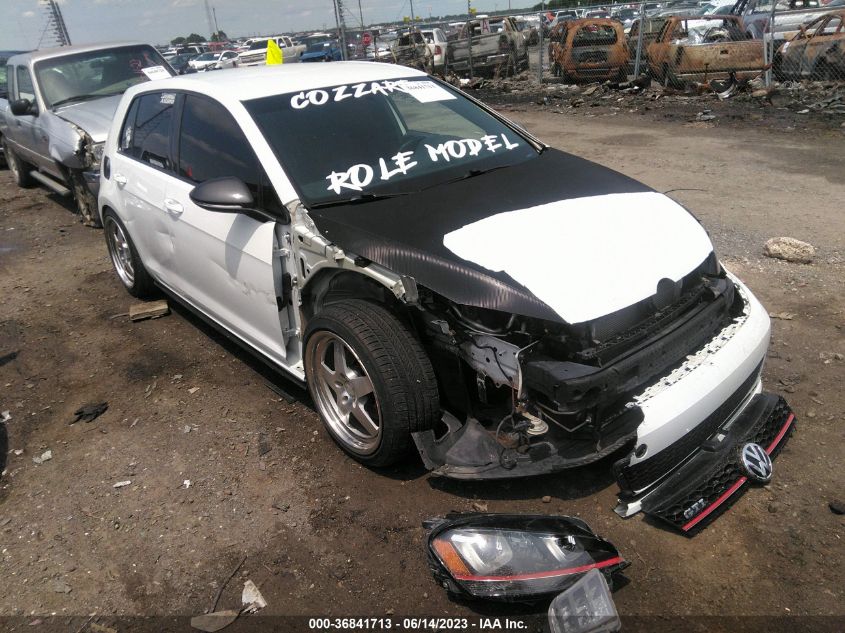 2016 VOLKSWAGEN GOLF GTI S - 3VW4T7AU6GM042308