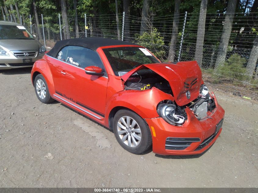 3VW517AT7HM802216 VOLKSWAGEN BEETLE CONVERTIBLE 1.8T S 2017
