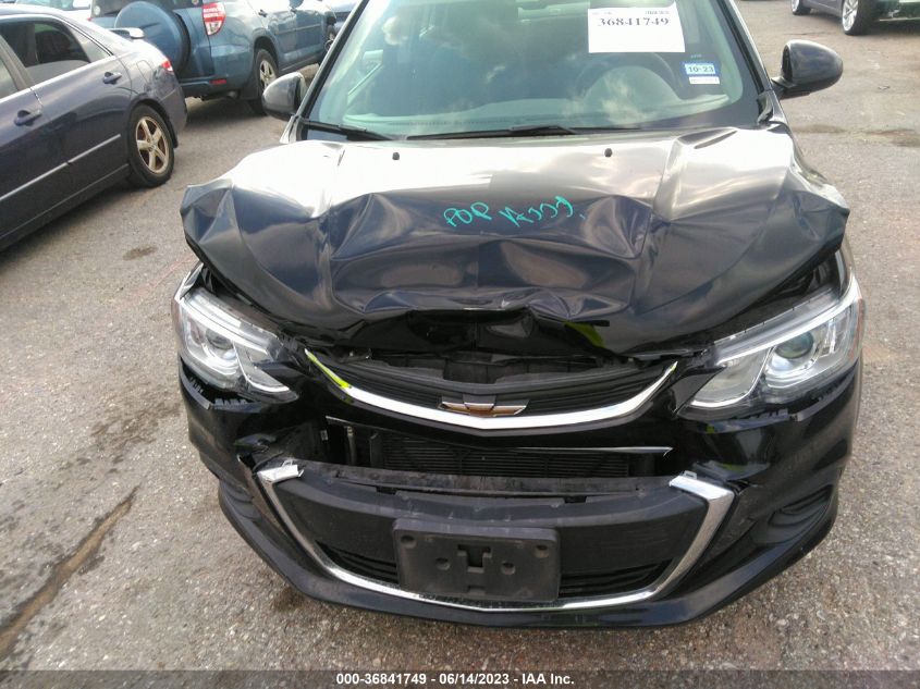 2017 CHEVROLET SONIC LT - 1G1JD5SH3H4154482