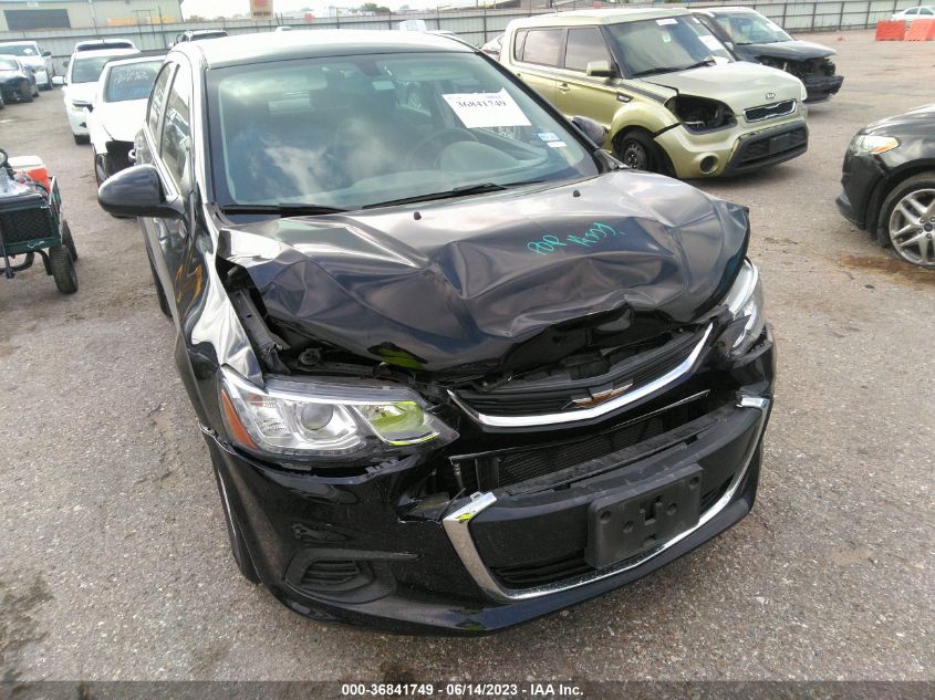 2017 CHEVROLET SONIC LT - 1G1JD5SH3H4154482