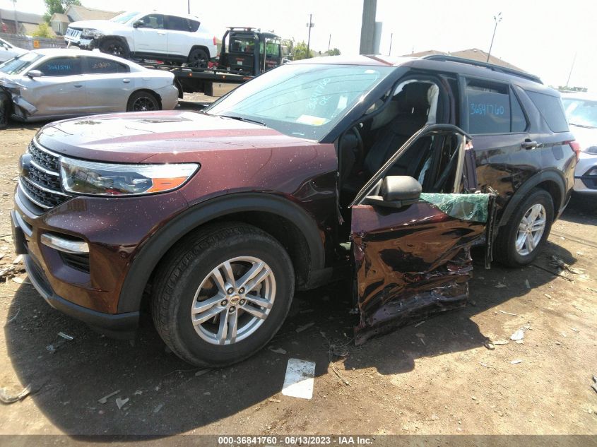 2020 FORD EXPLORER XLT - 1FMSK8DH4LGC07791