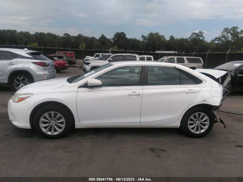 2016 TOYOTA CAMRY XLE/SE/LE/XSE - 4T4BF1FK3GR574909