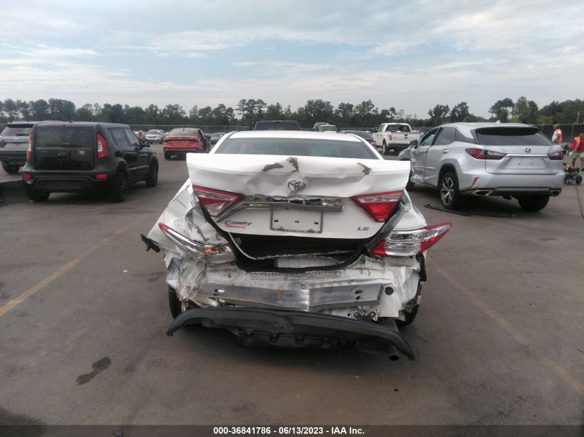 2016 TOYOTA CAMRY XLE/SE/LE/XSE - 4T4BF1FK3GR574909