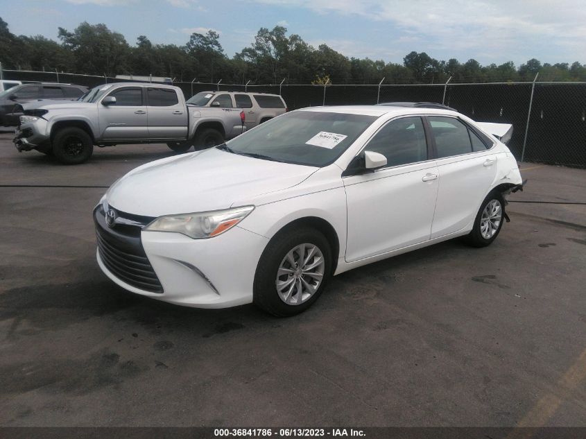 2016 TOYOTA CAMRY XLE/SE/LE/XSE - 4T4BF1FK3GR574909