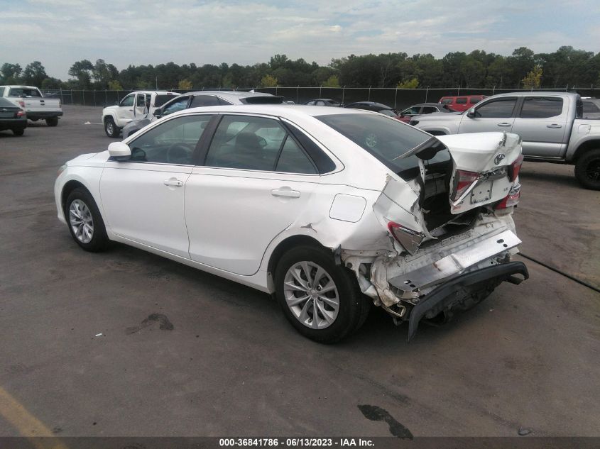 2016 TOYOTA CAMRY XLE/SE/LE/XSE - 4T4BF1FK3GR574909