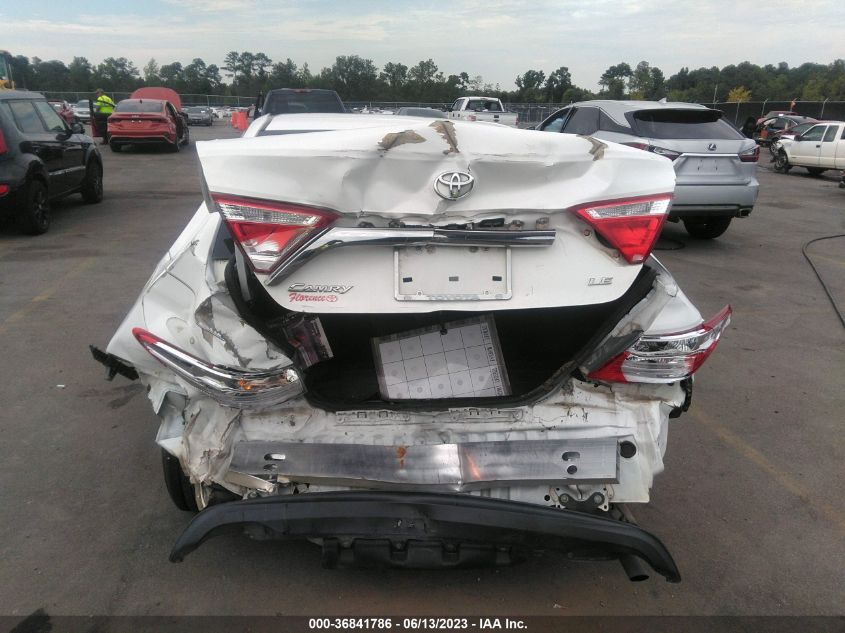 2016 TOYOTA CAMRY XLE/SE/LE/XSE - 4T4BF1FK3GR574909