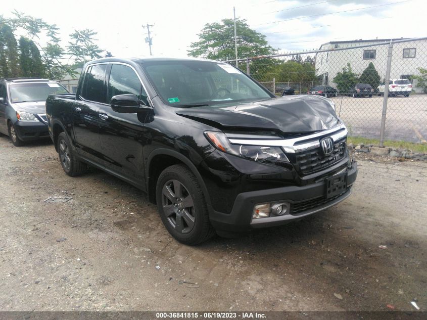 2020 HONDA RIDGELINE RTL-E - 5FPYK3F75LB005551